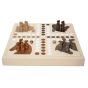 Hector Saxe Leather Ludo Game - Atlas