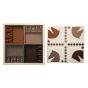 Hector Saxe Leather Ludo Game - Atlas