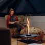 Höfats Fire Frame Lounge Table With Integrated Spin Air
