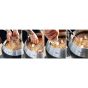 Höfats Moon 45 Fire Basket With Low Stand - Black