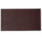 House of Nobilique Leather Booklet Backgammon - Burgundy