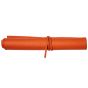 House of Nobilique Leather Roll-Up Ludo Set - Orange