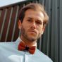 House of Orime YUMI bow tie - ice blue dark blue