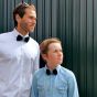 House of Orime YUMI bow tie - dark blue