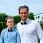 House of Orime YUMI bow tie - dark blue