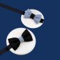 House of Orime YUMI bow tie - dark blue