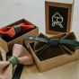House of Orime YUMI bow tie - ice blue dark blue