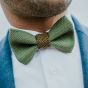 House of Orime YUMI bow tie - ice blue dark blue