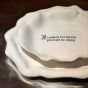 Incartato Ceramics Issues Deep Plate – "I Cooked For Hours Pretend To Enjoy"