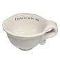 Incartato Ceramics Issues Cappuccino Cup – "I Deserve To Be Rich"