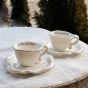 Incartato Ceramics Issues Cappuccino Cup – "I Deserve To Be Rich"
