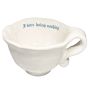 Incartato Ceramics Issues Cappuccino Cup – "I Love Doing Nothing"