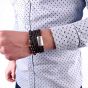 Steel & Barnett Bonacci armband - donkerbruin