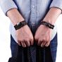 Steel & Barnett bracelet set brown