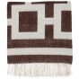 Jonathan Adler Nixon Baby Alpaca Throw - Brown/Natural