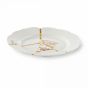 KINTSUGI-n'2" DESSERT PLATE IN PORCELAIN