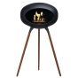 Le Feu Bio Fireplace Ground Wood High - Smoked Oak