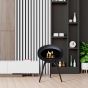 Le Feu Bio Fireplace Ground Wood Low - Smoked Oak