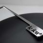 Le Feu Bio Fireplace Black Sky Black Pole
