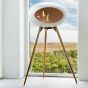 Le Feu Bio Fireplace White Ground High - Rosé Gold