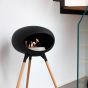 Le Feu Bio-Kamin Ground Wood High - Soaptreated Eiche