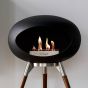 Le Feu Bio Fireplace Ground Wood High - Smoked Oak