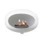 Le Feu Bio Fireplace Wall - White