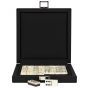 Leather Domino game set