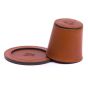 Leather dice game set