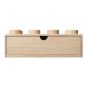Lego Wooden Collection Storage Box Brick 8 - Beige