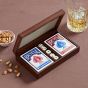 Life Of Riley Leather Card & Dice Box