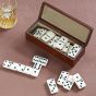 Life Of Riley Leather Dominoes Box