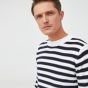 Liu Jo Gestreifter Pullover aus Wolle - Cremefarbene & Marineblau