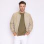 Liu Jo Suede Bomber Jacket - Beige