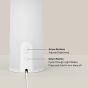 Loftie Smart Awake Lamp - Peach