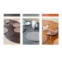 Double Stitched coasters - 6 pieces