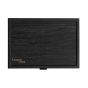 Branded Luxury For Men Manopoulos Playing Cards Case - Black Wood