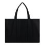 Hilo Recycled Canvas Maxi Tote Bag - Black