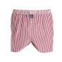 McAlson Boxershort - Striped Burgundy