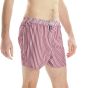 McAlson Boxershort - Striped Burgundy