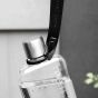 Memobottle leather lanyard - black
