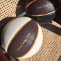 Modest Vintage Player Leather Basketball - Cream/Brown