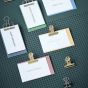 Monograph Noticeboard Grid Green