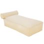 MX Home Floating Sun Lounger With Headrest - Beige