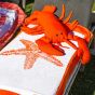 MX Home Lobster Cushion - Orange
