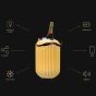 Nikki.Amsterdam the lampion, cooler bluetooth speaker