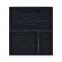 Oakywood Stackable Valet Tray Bundle Organizers - Black