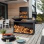 OFYR Island Black 100 Teak Hout