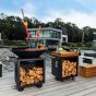 OFYR Mise En Place Table Pro Teak Wood 65 - Black