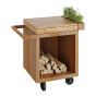 OFYR Mise En Place Table Pro Teakholz 65 - Corten